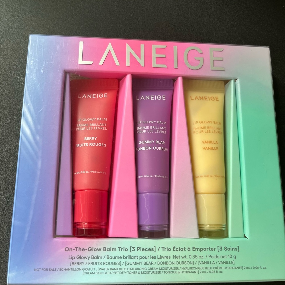 Laneige Lip Glowy Balm Trio - Picture 2 of 3